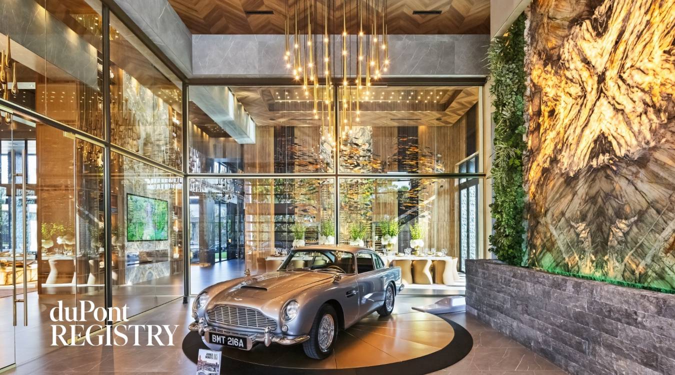 This $85 Million James Bond-Inspired Estate Is a Car Collector's Dream